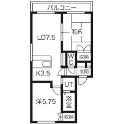 PLATZ1417の物件間取画像